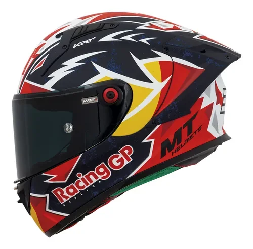 Capacete MT KRE+S Diogo Moreira A7 Carbono - Spinelli Motos Boutique
